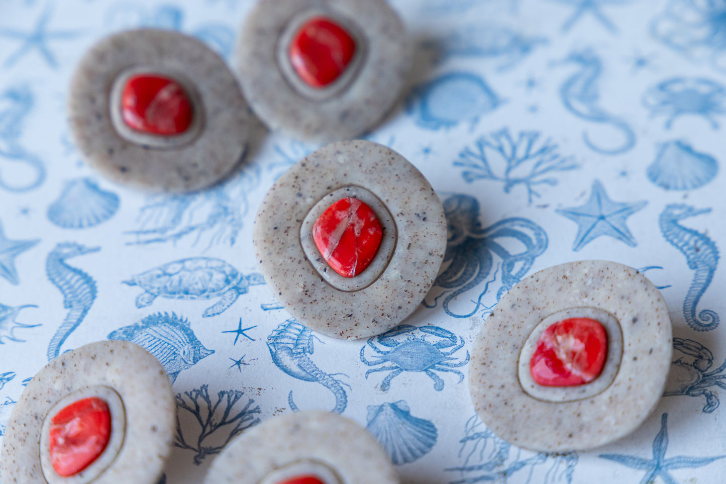 Earrings | Boho Round