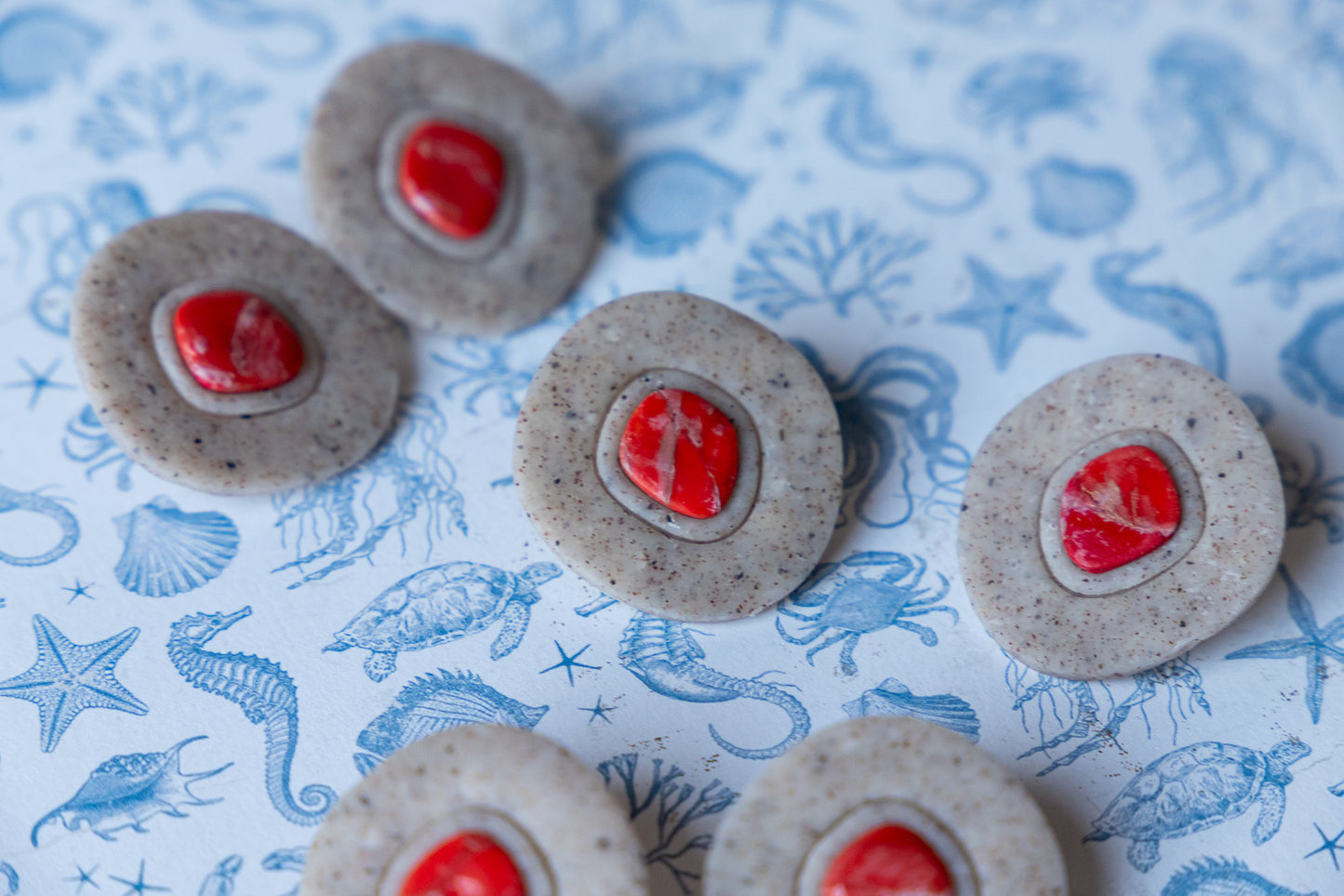 Earrings | Boho Round
