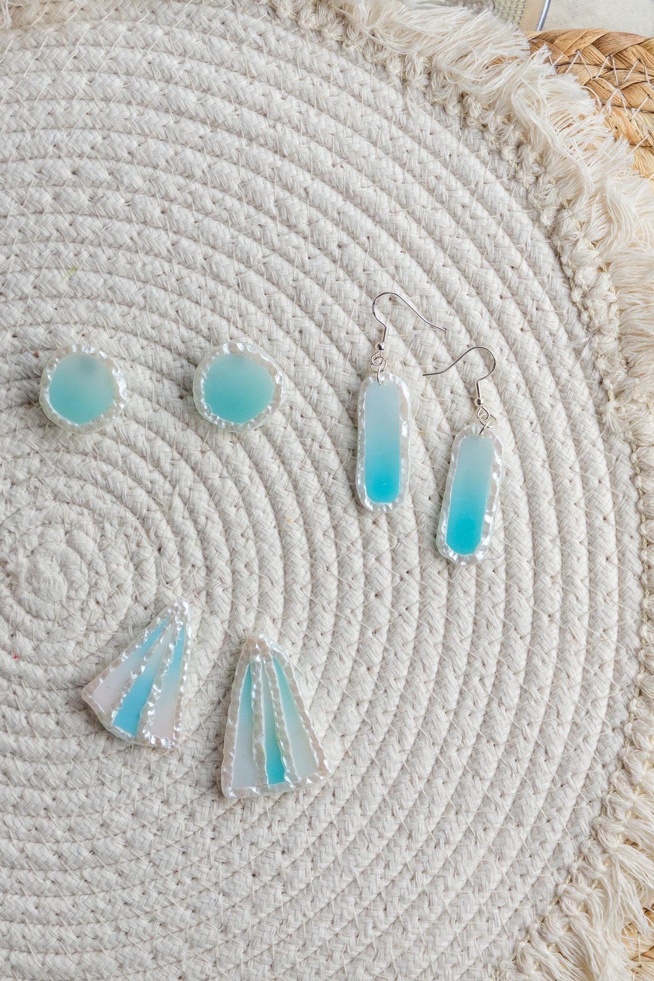 Oorbellen | Citi Frosted Lagoon