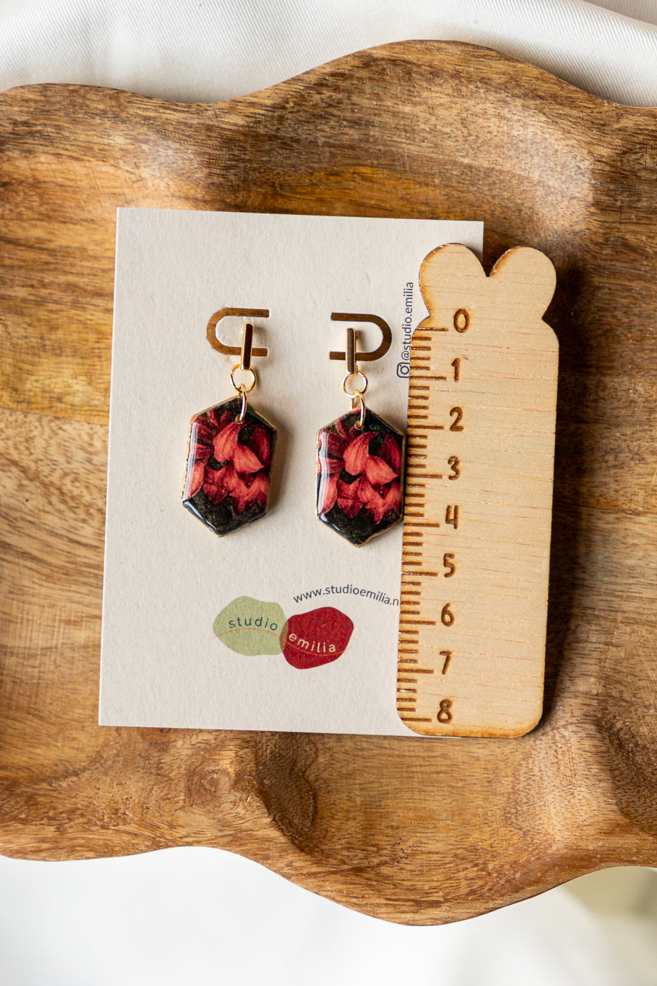 oorbellen, oorbellen collectie, nieuwe collectie, oorbellen kopen, sieraden, handgemaakte sieraden, handgemaakte oorbellen, herfst, winter, bloemen oorbellen