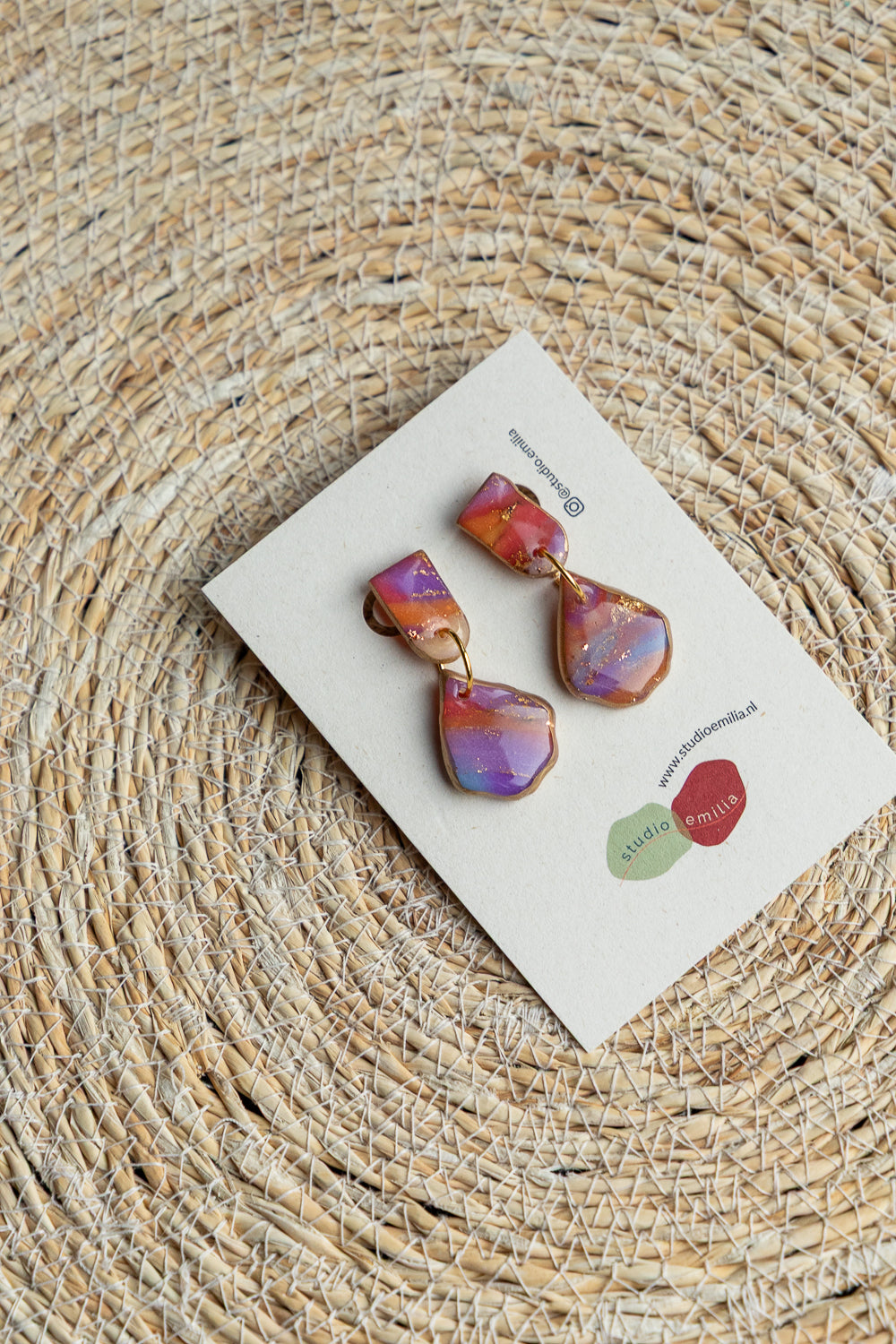 Oorbellen | Sunset Druppel femme