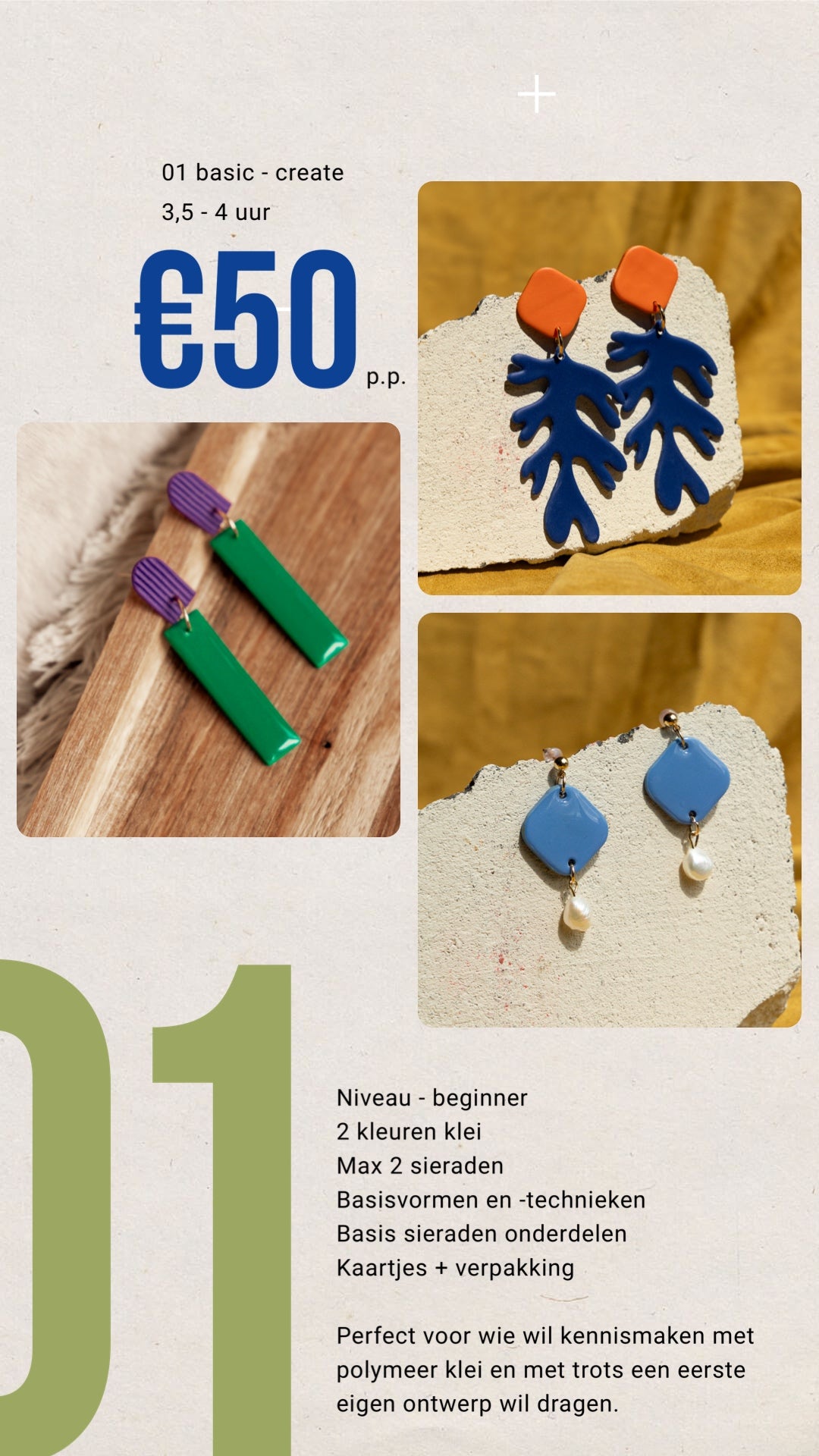 Workshop sieraden Rotterdam, workshop Hoogvliet, creatieve workshop Hoogvliet, creatieve workshop sieraden, oorbellen maken, zelf oorbellen maken, creatieve workshop