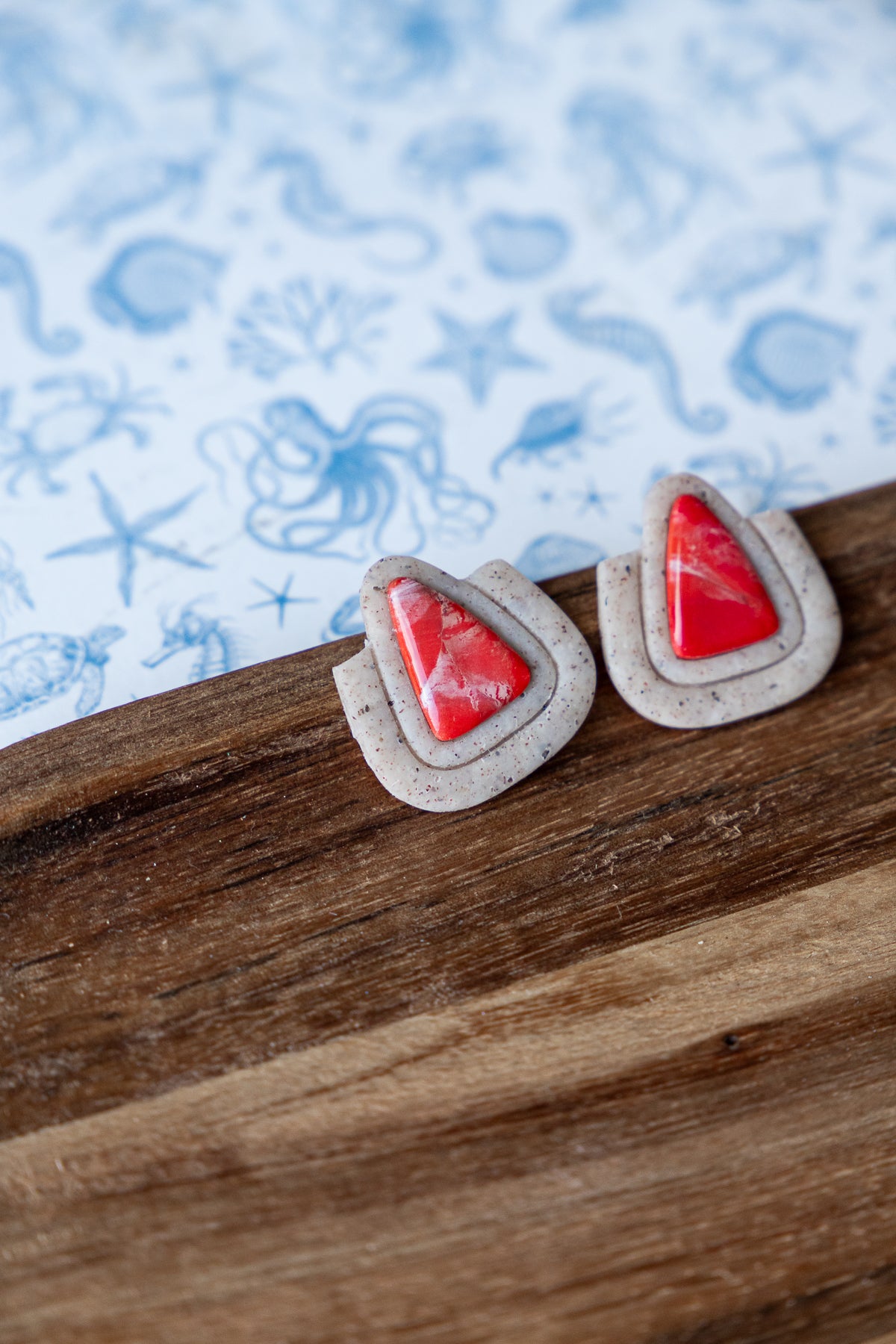 Oorbellen | Boho Shore triangle