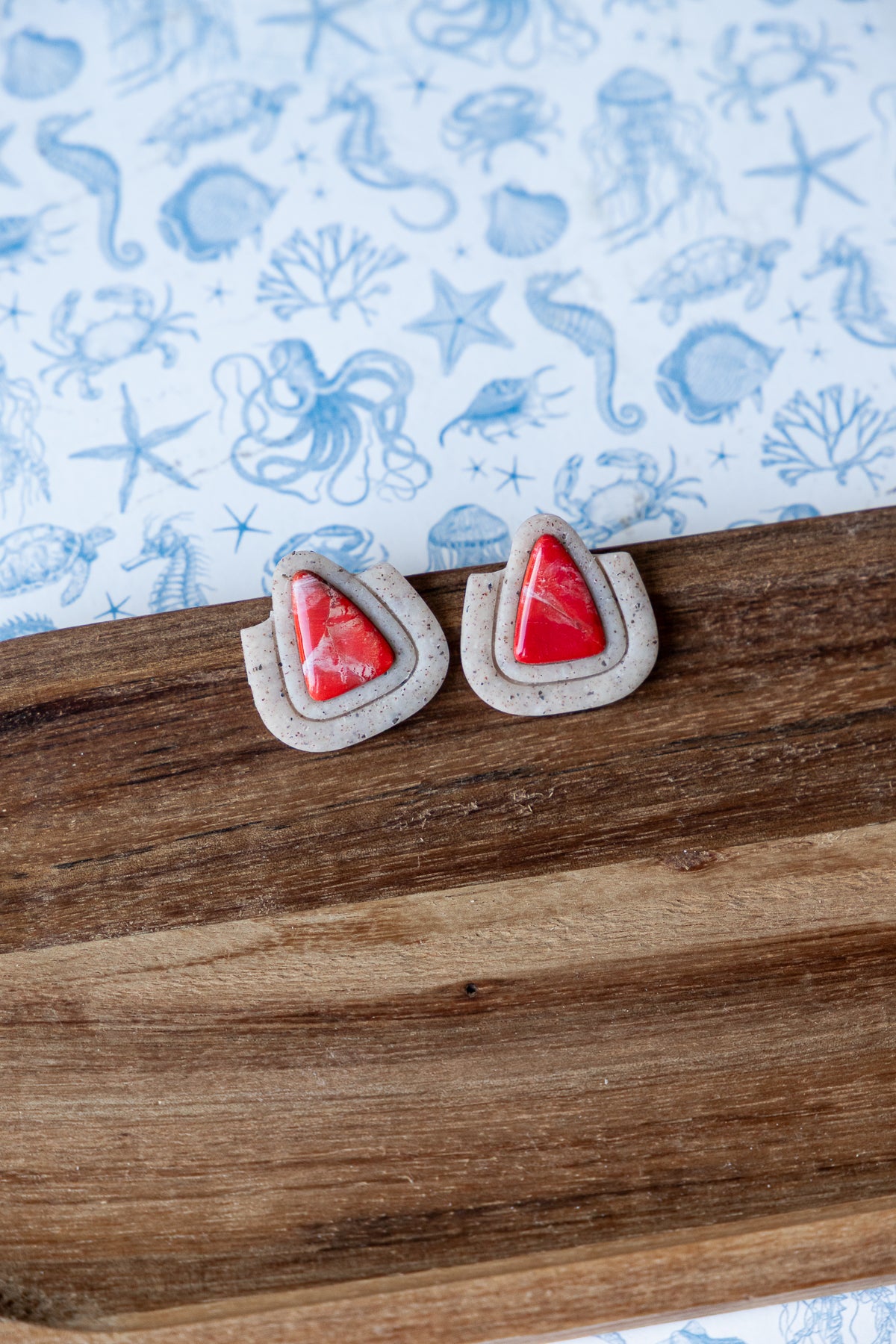 Oorbellen | Boho Shore triangle