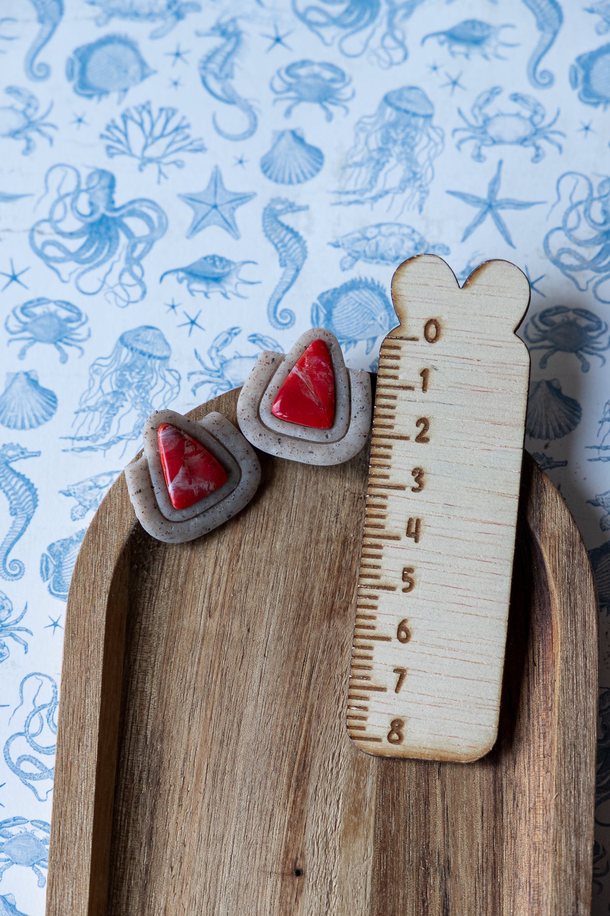 Oorbellen | Boho Shore triangle