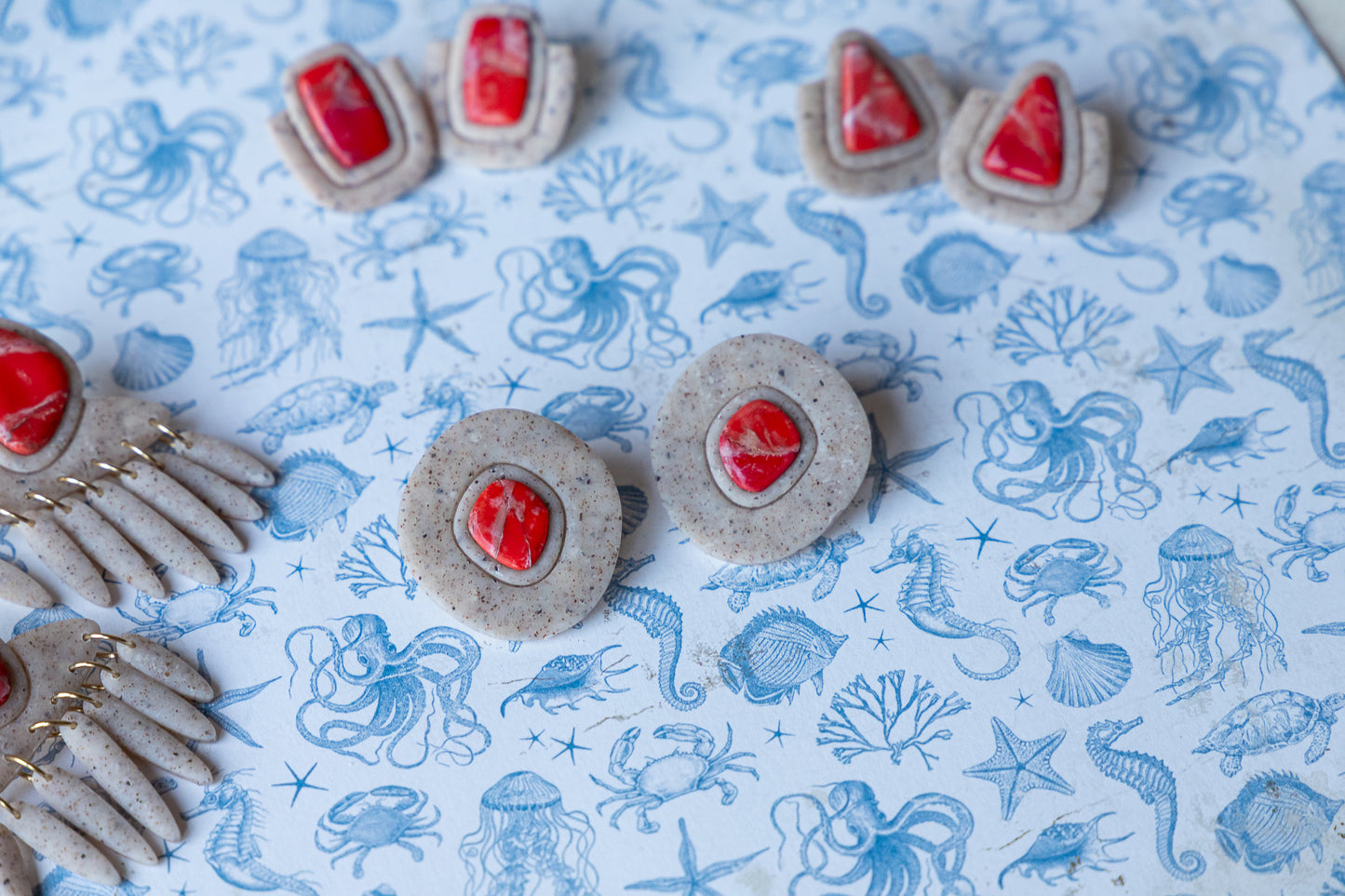 Oorbellen | Boho Round