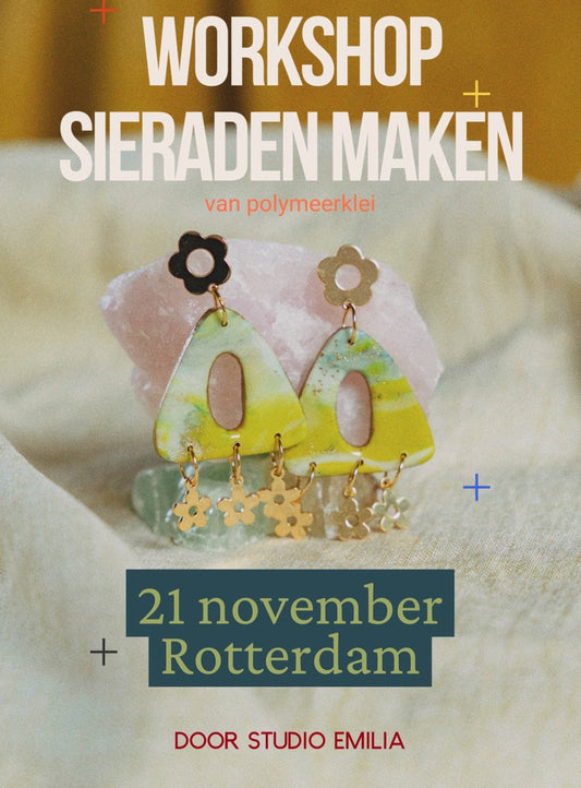 Workshop oorbellen maken Rotterdam - 21 november 2026