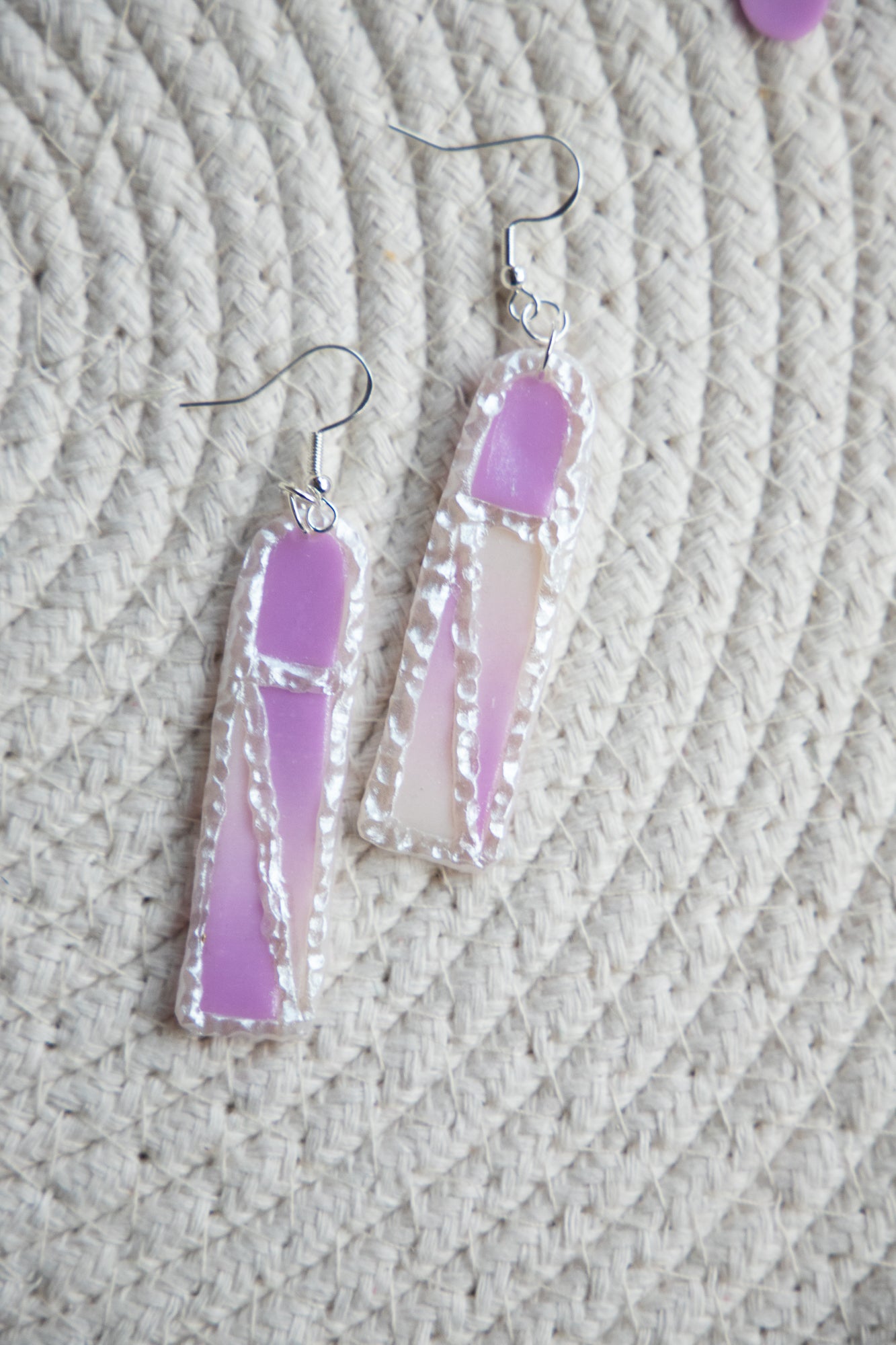 Earrings | Janna Frosted Lilac