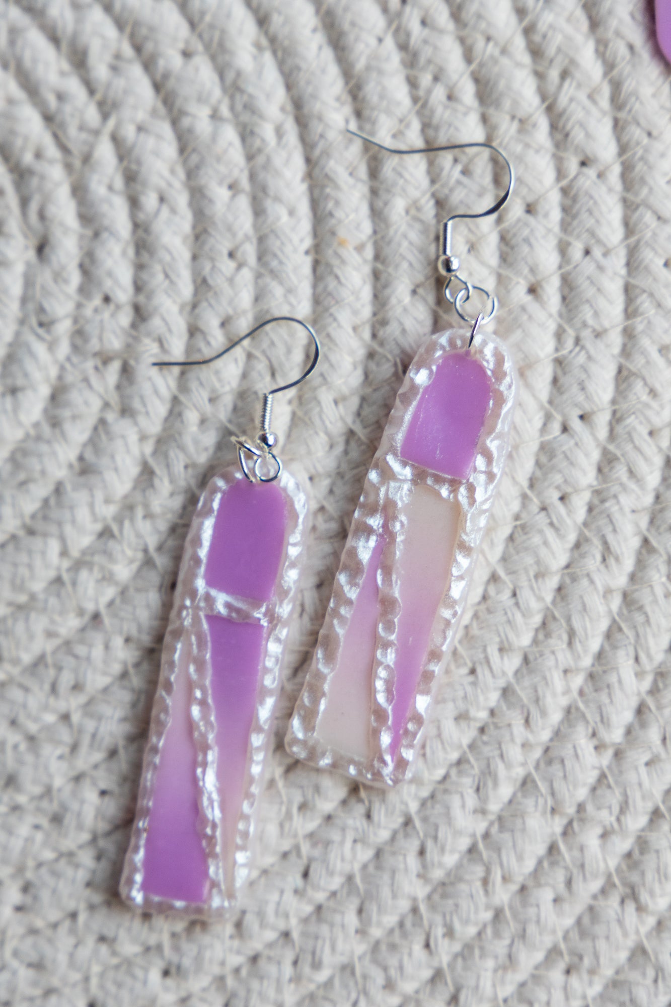 Earrings | Janna Frosted Lilac