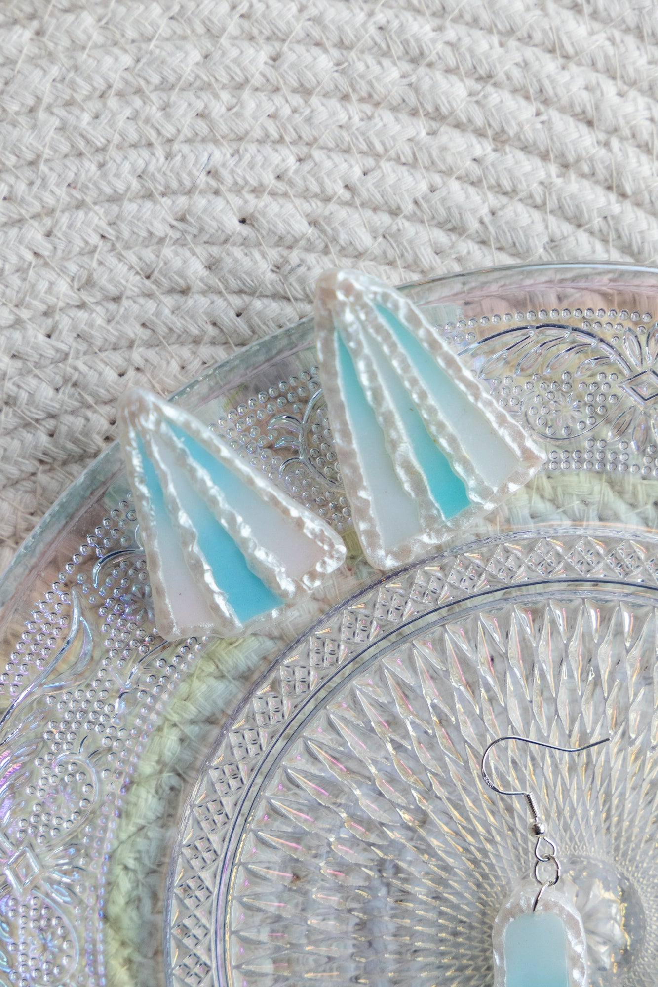 Earrings | Trix Frosted Lagoon