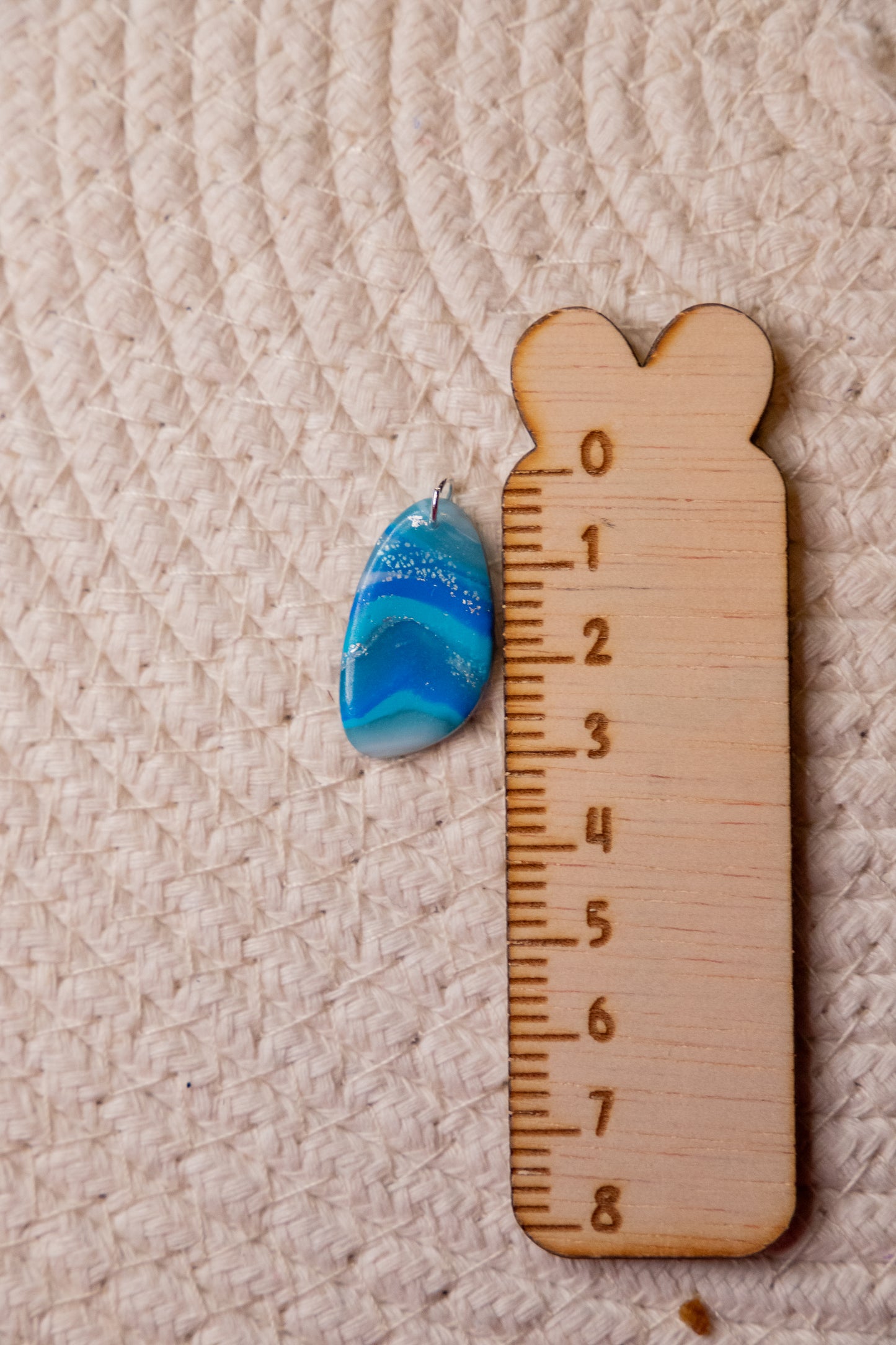 Pendant | Drop Ocean Agate