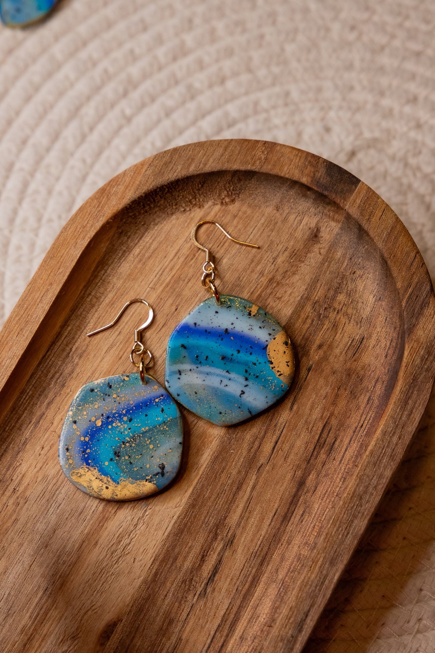 Earrings | Stevie Blue Agate