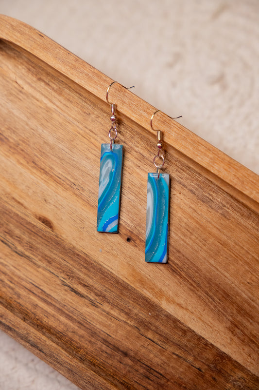 Earrings | Diva Ocean Agate