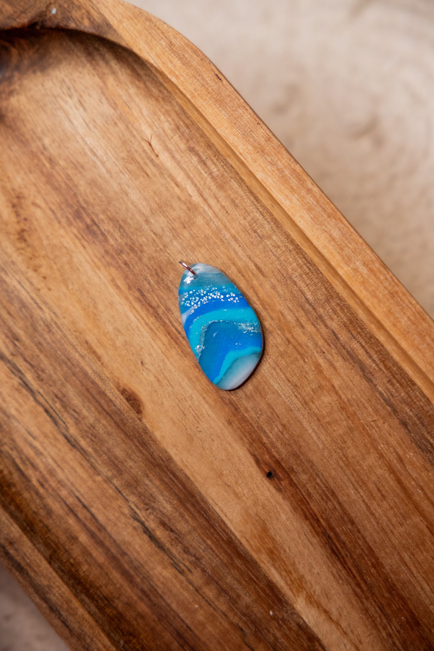 Pendant | Drop Ocean Agate