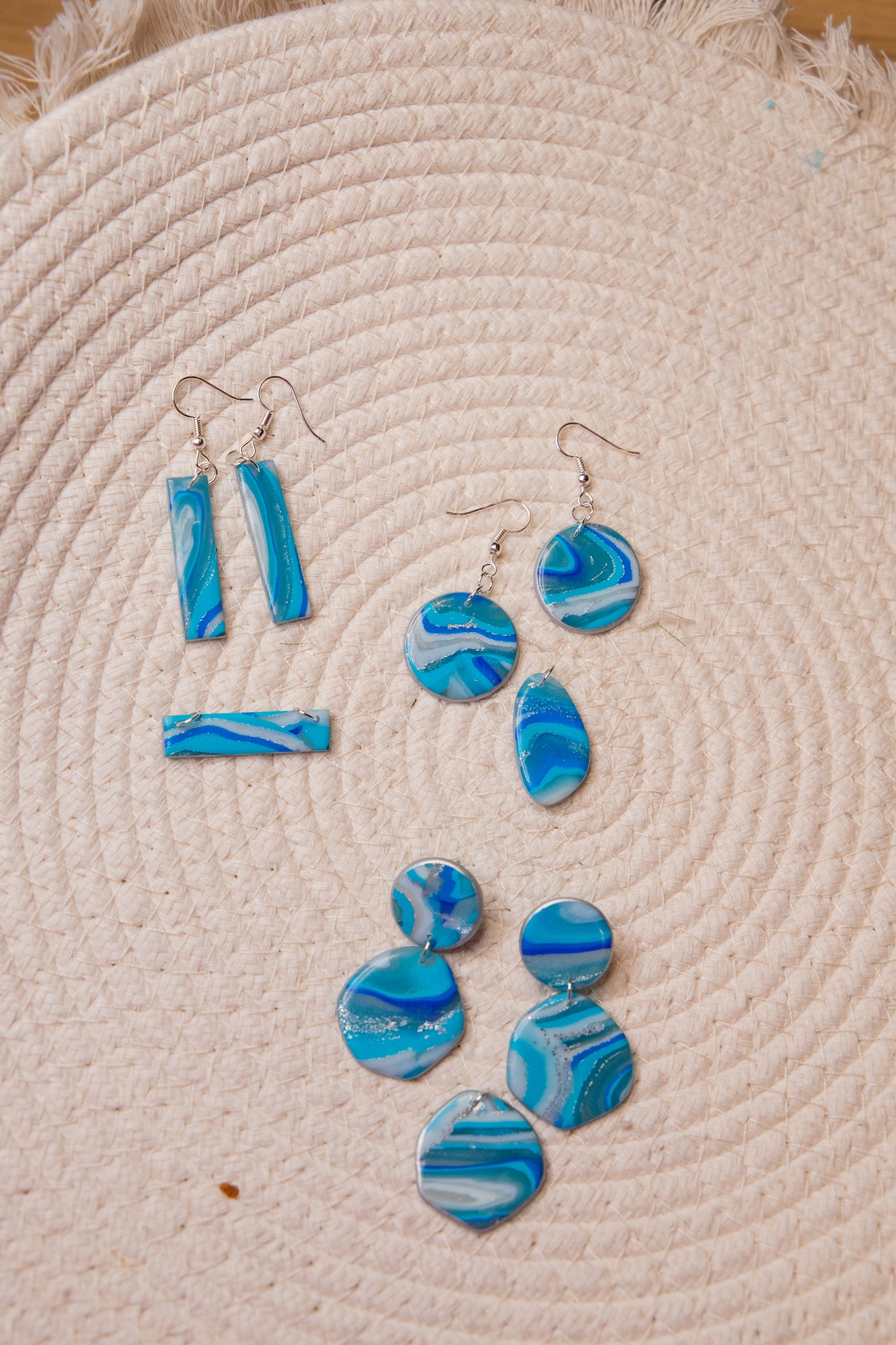 Earrings | Diva Ocean Agate