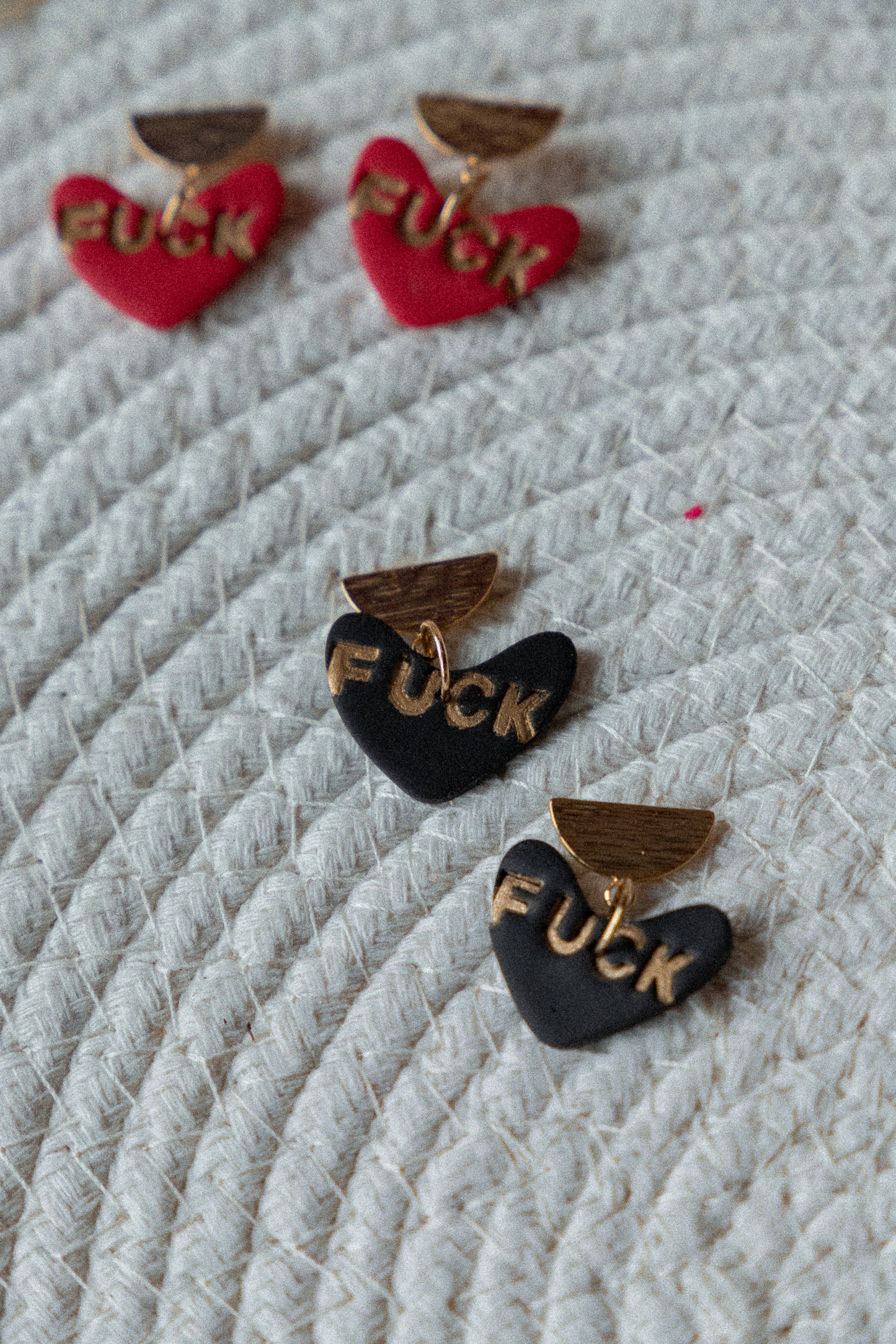 Earrings | Noir Enchanté bold statement earrings