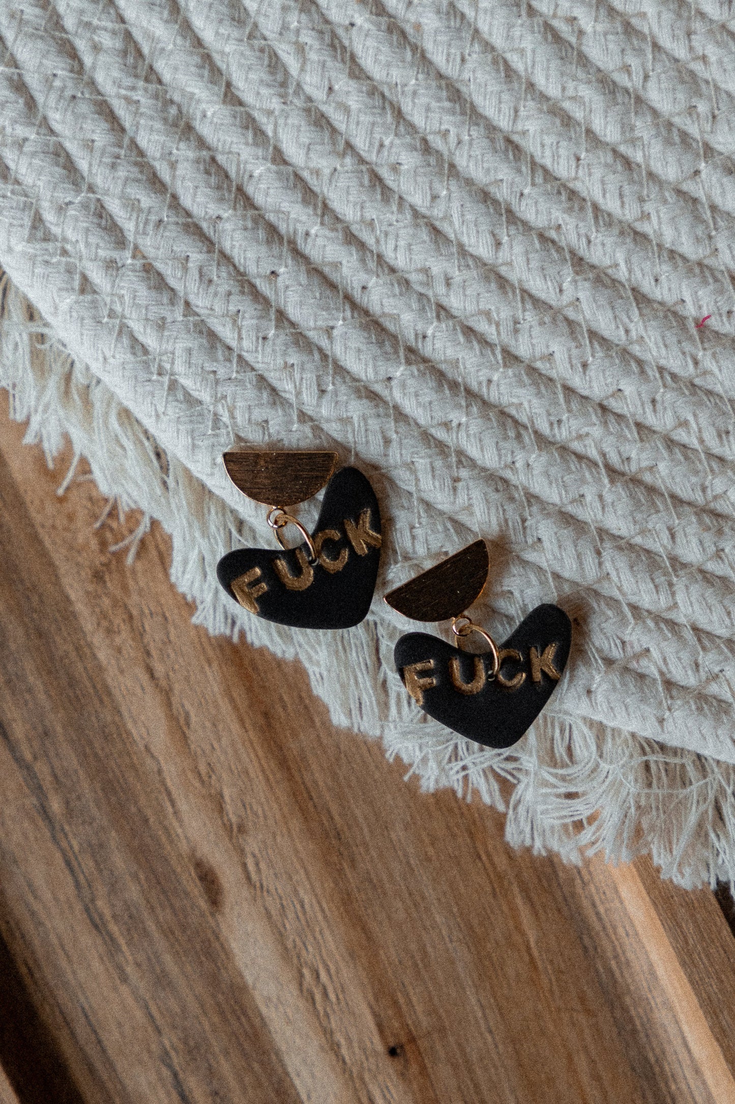 Earrings | Noir Enchanté bold statement earrings