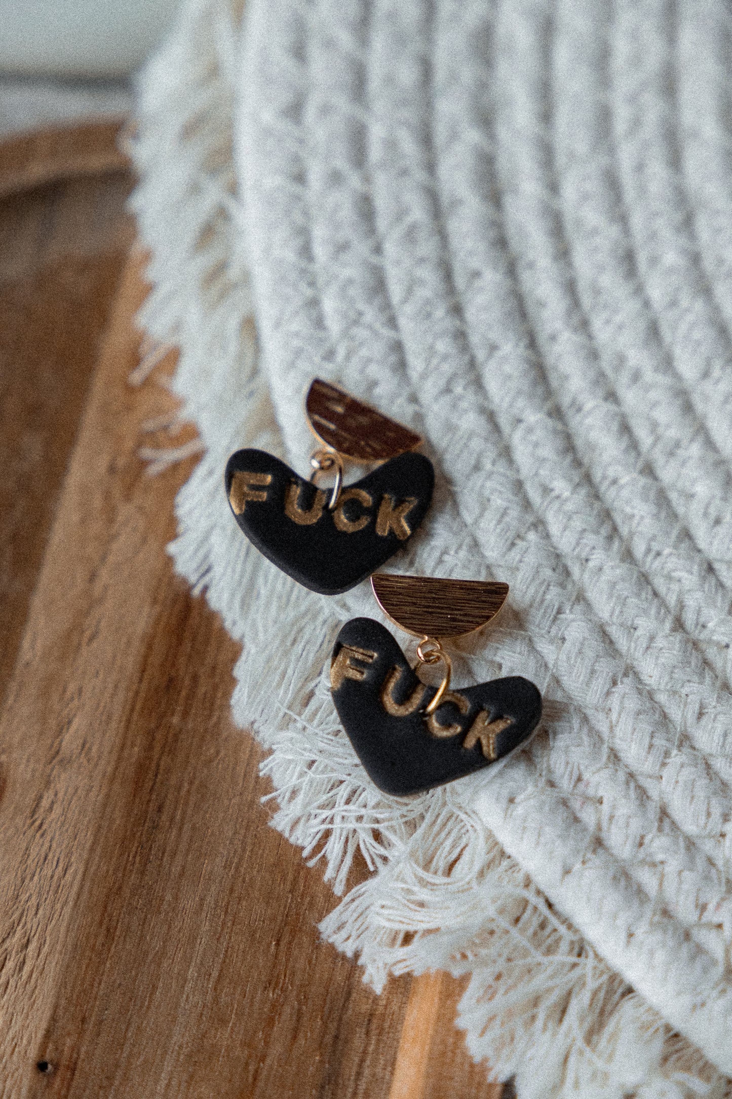 Earrings | Noir Enchanté bold statement earrings