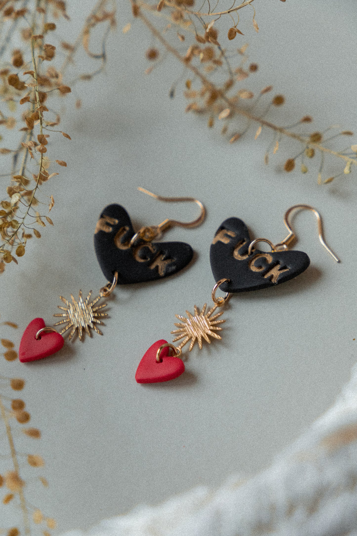 Earrings | Noir Enchanté bold statement