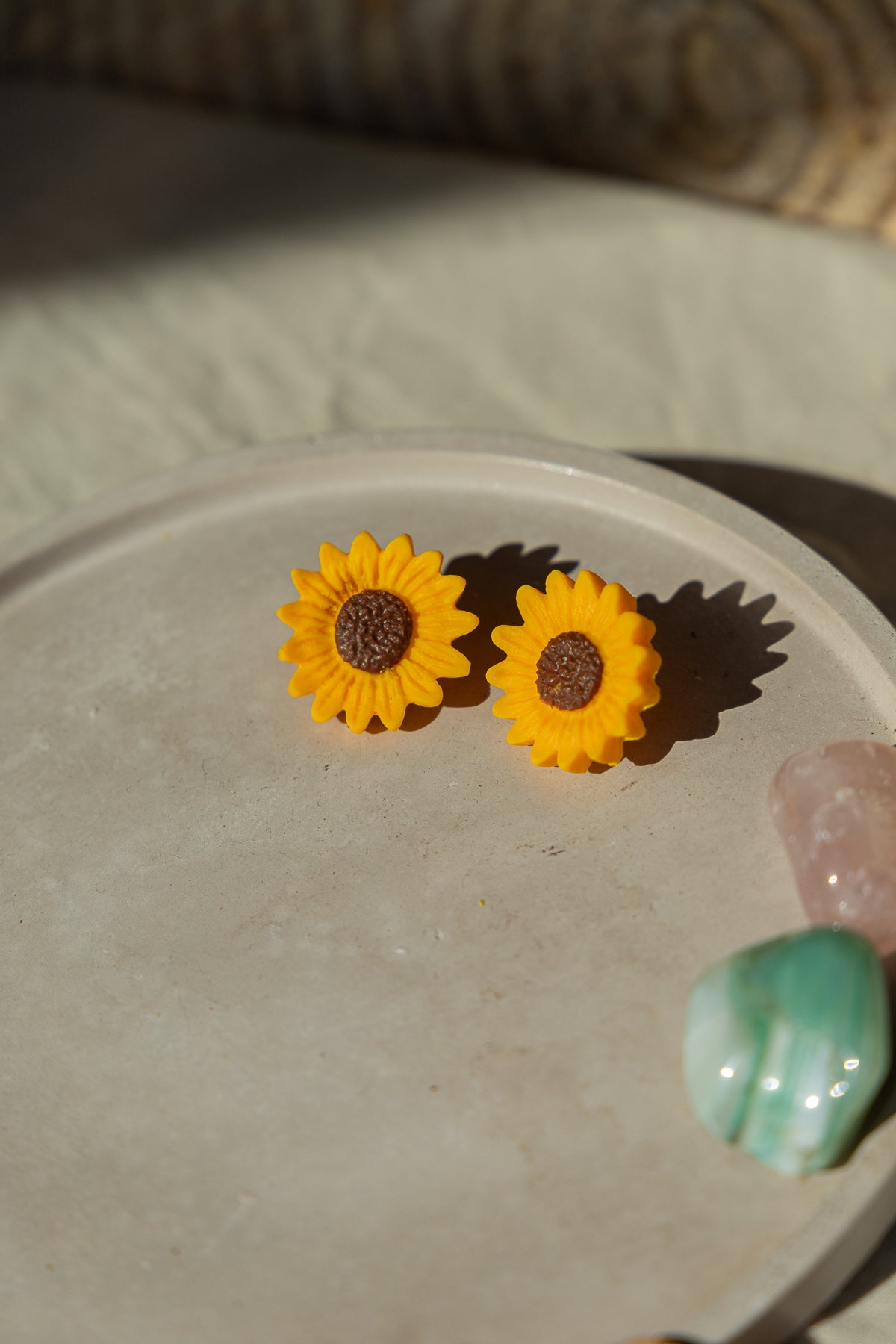 Oorbellen | Zonnebloem