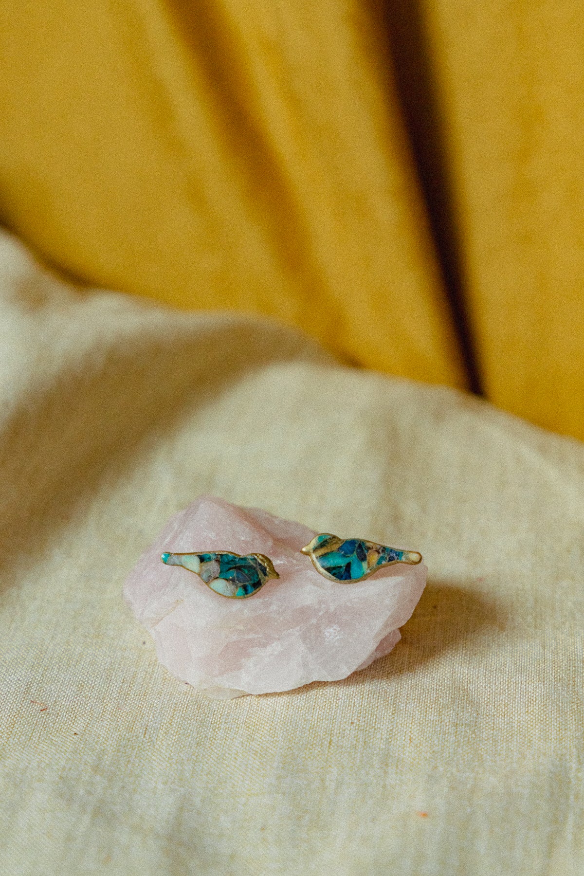 stekers, oorstekers, vogel oorbellen, bird earrings, kleine oorbellen, handgemaakt, lichtgewicht oorbellen