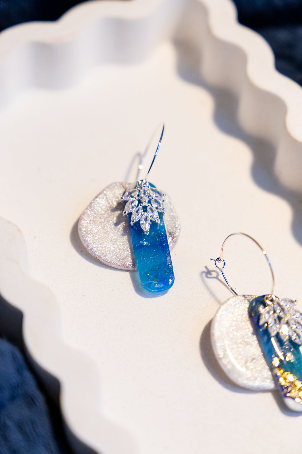 zilver oorbellen, zilver, rvs, roestvrijstaal, oorbellen van klei, klei oorbellen, statement oorbellen, dames oorbellen, handgemaakte sieraden