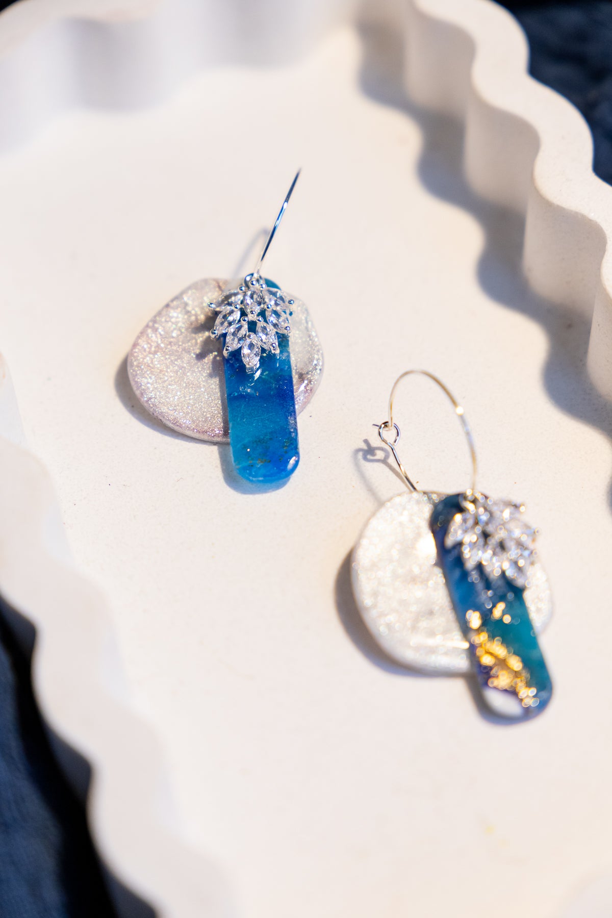 zilver oorbellen, zilver, rvs, roestvrijstaal, oorbellen van klei, klei oorbellen, statement oorbellen, dames oorbellen, handgemaakte sieraden