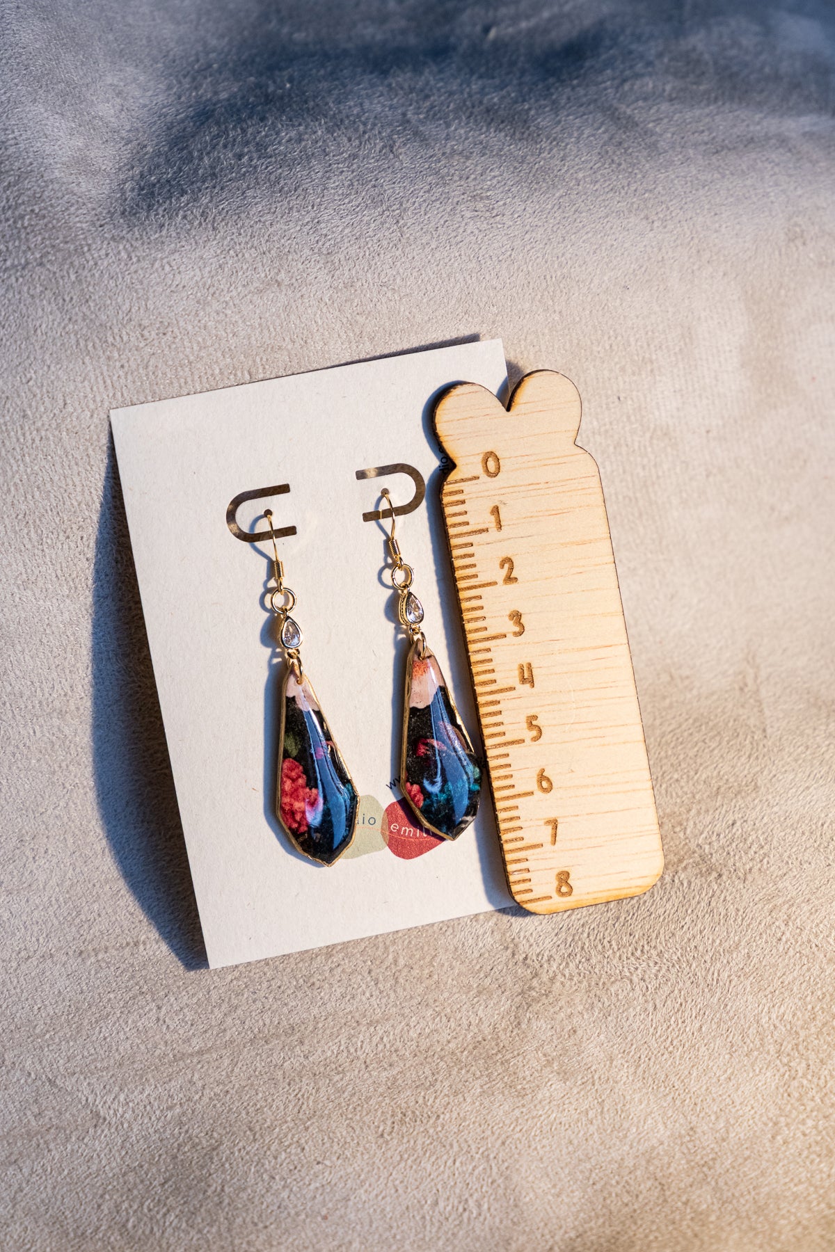 Oorbellen | Midnight Garden Crystal