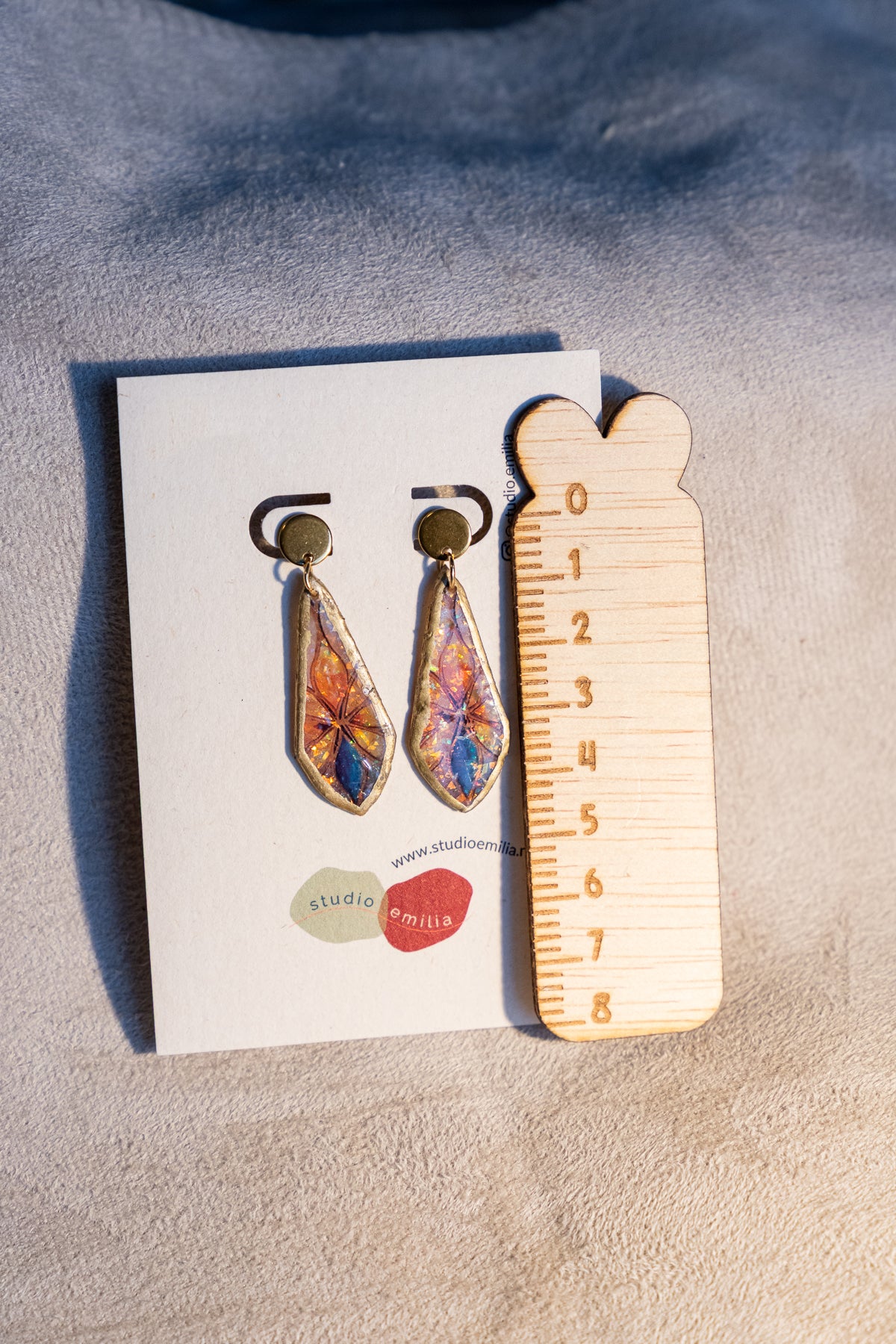 oorbellen van klei, klei oorbellen, sieraden, handgemaakte sieraden, statement sieraden, dames oorbellen