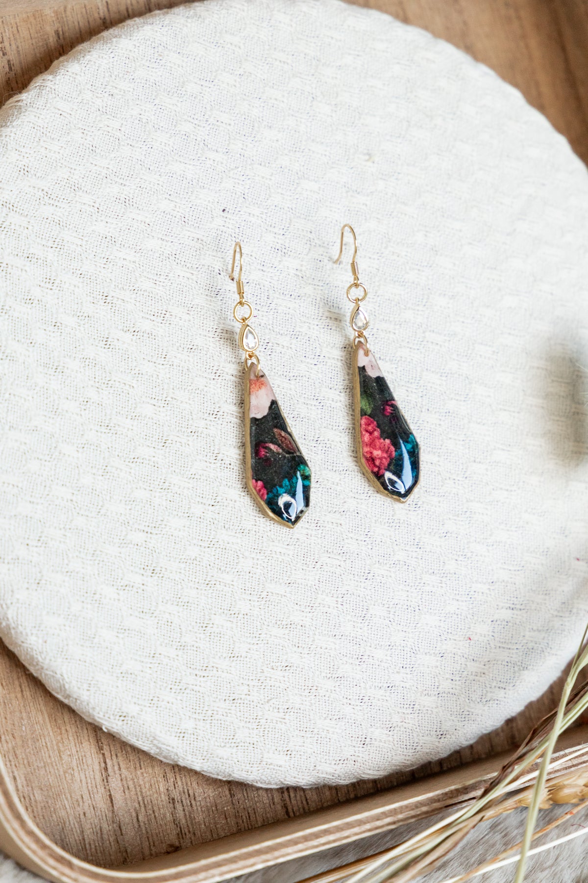 Oorbellen | Midnight Garden Crystal