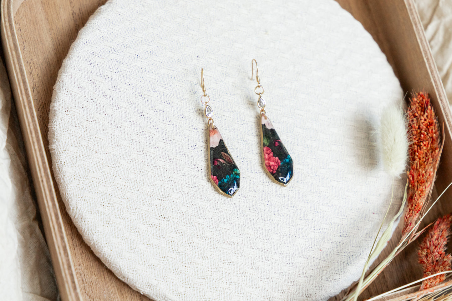 Oorbellen | Midnight Garden Crystal