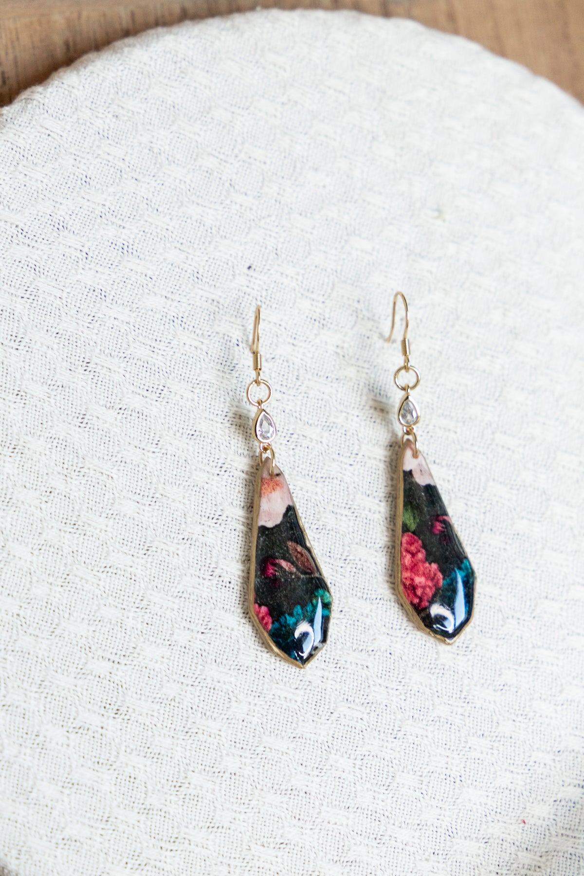 Oorbellen | Midnight Garden Crystal