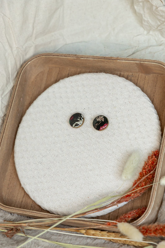 Oorbellen | Midnight Garden Studs