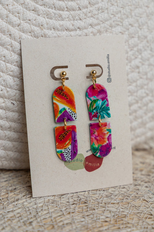 Oorbellen | Tropical Summer