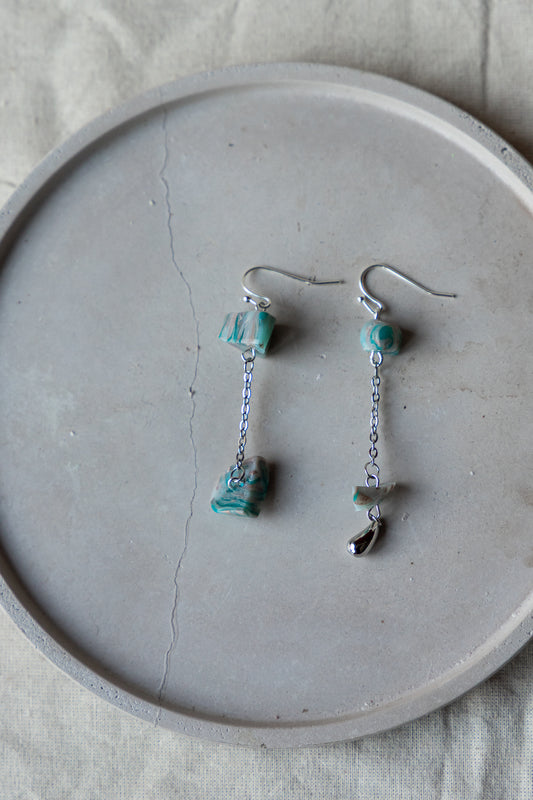 Oorbellen | Seafoam Play